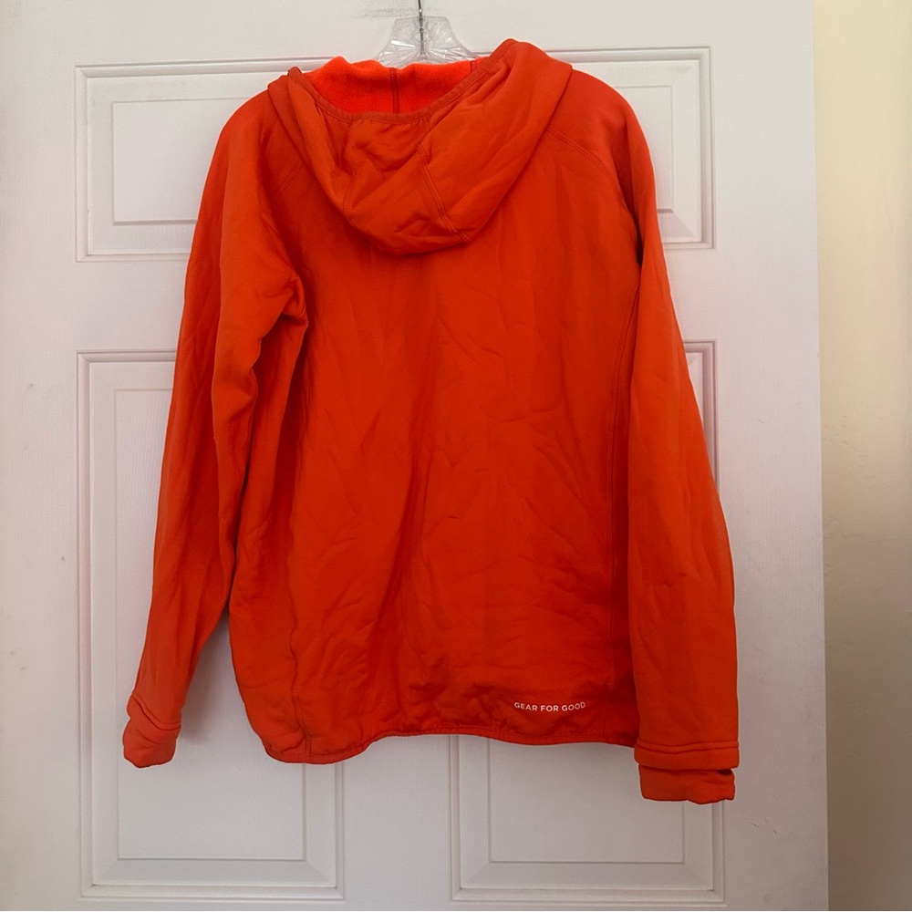 Cotopaxi Orange Hooded Sweatshirt Zip Up Hoodie Jacket Size Large L - Picture 8 of 12